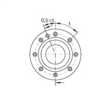 FAG Germany Axial angular contact ball bearings - ZKLF70155-2Z-XL
