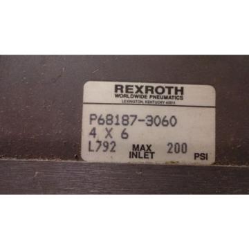REXROTH, TASKMASTER, HYDRAULIC CYLINDER, P68187-3060, 4 X 6, L792
