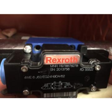 Brand New Rexroth Directional Valve. # 4WE6J62/EG24N9DA/62