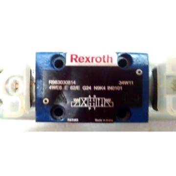 4WE6 E 62/E G24 N9K4 IN0101 REXROTH R983030814  DIRECTIONAL CONTROL VALVE
