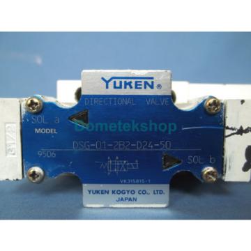 Yuken Kogyo DSG-01-2B2-D24-50 Directional Valve