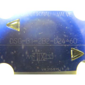 Yuken DSG-01-2B2-D24-60 Hydraulic directional solenoid valve single acting