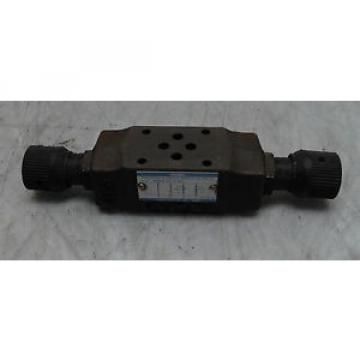 Yuken Throttle &amp; Check Modular Valve, MSW-01-X-40, Used, Warranty