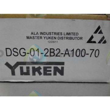 YUKEN DSG-01-2B2-A100-70 VALVE *NEW IN BOX*