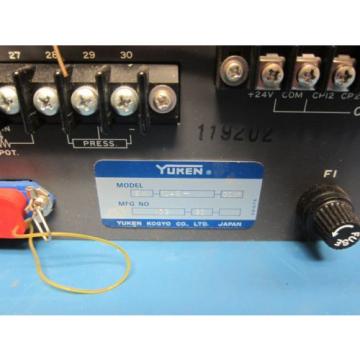 YUKEN SK-1046-V-20YR DIGITAL INJECTION CONTROLLER
