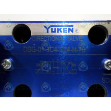 YUKEN DSG-01-3C4-D24-N-70 DIRECTION CONTROL VALVE *NEW NO BOX*