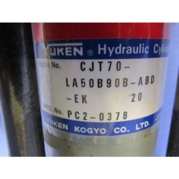 YUKEN HYDRAULIC CYLINDER PC2-0378 / CJT70-LA50B90B-ABD-EK