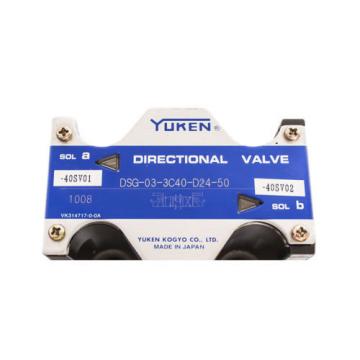 YUKEN DIRECTIONAL VALVE DSG-03-3C40-D24-50 DIRECTIONAL VALVE