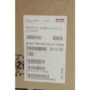 New Rexroth MSK071E-0450 IndraDyn Synchronous Servo Motor with Cables