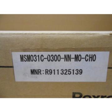 1 NIB BOSCH REXROTH MSM031C-0300-NN-M0-CH0 SERVO MOTOR 0.4KW 2.6A 2.6 AMP 106V