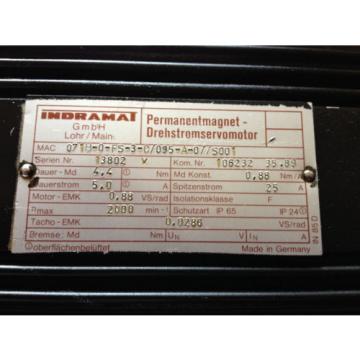 Rexroth Indramat MAC071B-0-FS-3-C/095-A-0/S001