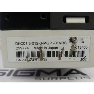 Rexroth DKC01.3-012-3-MGP-01VRS Indramat EcoDrive Cs 400W Motor Drive
