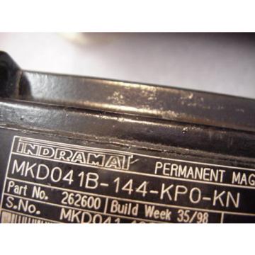 REXROTH INDRAMAT SERVO MOTOR MKD041B-144-KPO-KN