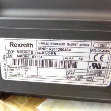 Rexroth Servomotor MKD041B-144-KG0-KN R911260464 OVP