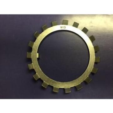 W-15  Lock Wahsers for Ball Bearing Cylindrical and tapered roller Bearings