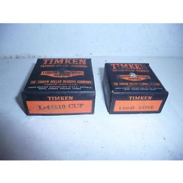  L44643/L44610 Tapered Roller Bearing Cone and Cup Set