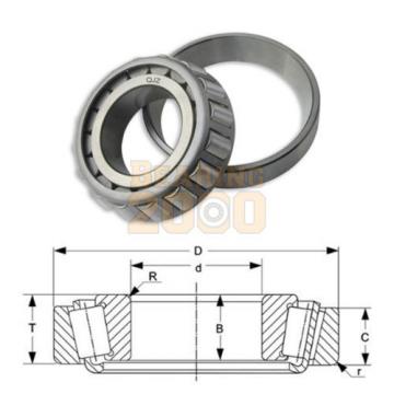 1x LL52549-LL52510 Tapered Roller Bearing Bearing 2000 Free Shipping Cup &amp; Cone
