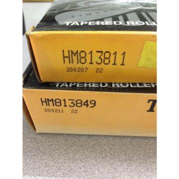NEW  TAPERED ROLLER BEARING HM813849 WITH BEARING RACE HM81311