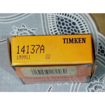  14137A Tapered Roller Bearing Single Row 199911 22 NEW IN BOX!