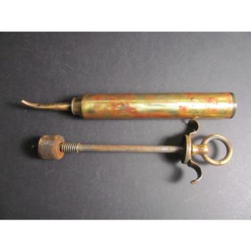 Antique brass non fluid oil injector injector