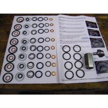 Ford 6.0L Powerstroke Oil Rail Leak Repair Kit,Tool,O-rings,+ Injector Seal Kits