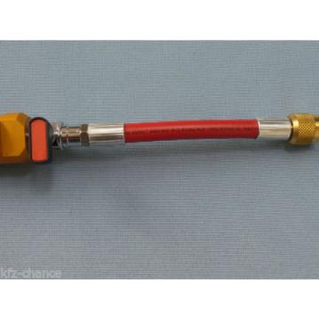 Refill injector for Fill in Oil and Fabric UV Contrast medium Leak detection