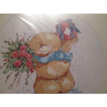 &#039;Bearing   Gifts For You&#039; - Forever Friends design cross stitch chart