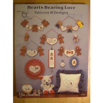 Hearts   Bearing Love Cross Stitch Patterns Book Nila Blackwell