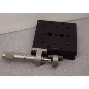 Newport   426 Low-Profile Crossed-Roller Bearing Linear Stage  W  SM-25 Micrometer