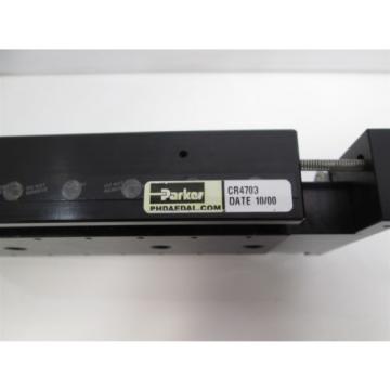 Parker   CR4703 Crossed Roller Bearing Positioner, Fine Screw, 0.75&#034; Travel