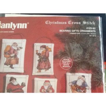 Janlynn   Bearing Gifts ornaments cross stitch kit