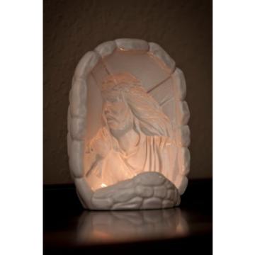 Jesus   Bearing Cross Hologram Ceramic Nightlight-jesuswatchesoveryou.com
