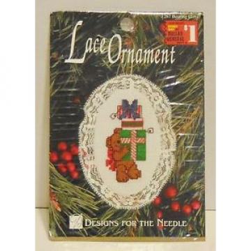 Designs   For The Needle Lace Ornament Bearing Gifts 1267 Cross Stitch kit NEW