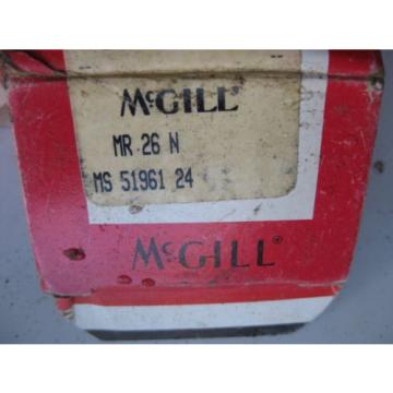 NEW OLD STOCK   McGill MR MR  26 N MS 51961 24  MR26NMS5196124