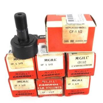 LOT OF 7 NIB MCGILL CF 1 1/2 CAMPOLLOWERS 1-1/2IN OD UNSEALED SLOT MALE