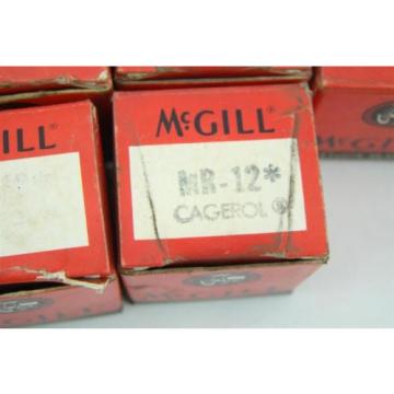 (10) McGill Cagerol Bearing 3/4&#034; MR-12