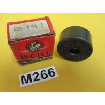 Two (2) McGill CYR 1 5/8 S CAM YOKE ROLLER BEARING 1.625&#034; ROLLER, .4375&#034; BORE