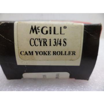 MCGILL CCYR 1 3/4S CAM YOKE ROLLER SEALED BEARING  NOS