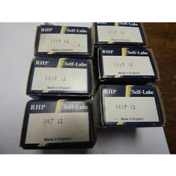 RHP   558TQO965A-1   1117 12 Self Lube  lot of 6 Pcs Industrial Bearings Distributor