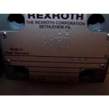 NEW REXROTH 4WE6D51/AW120-60NZ45V HYDRAULIC DIRECTIONAL CONTROL VALVE