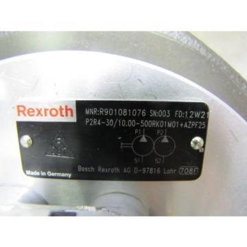 NEW REXROTH P2R4-30/10.00-500RK01M01+AZPF25 HYDRAULIC PUMP 1515800013 GEAR MOTOR