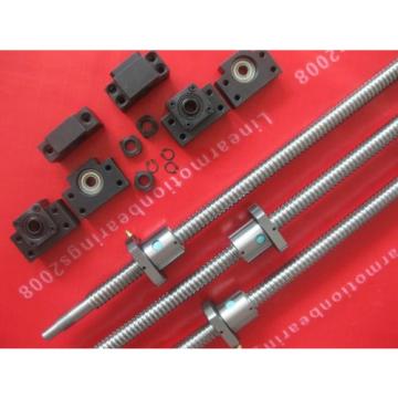 3 EE710906/711574  RM2005 anti backlas ballscrews lead screws +3sets BK/BF15 bearing mounts Tapered Roller Bearings