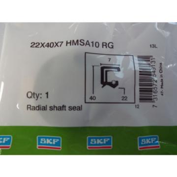 Oil Seal SKF  22x40x7mm Double Lip R23/TC