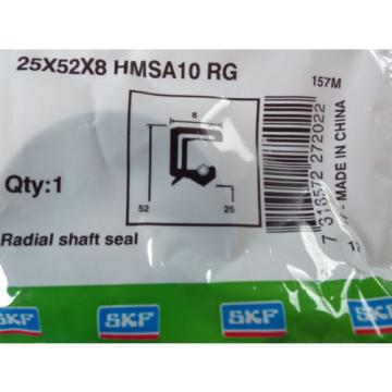 Oil Seal SKF 25x52x8mm Double Lip R23/TC