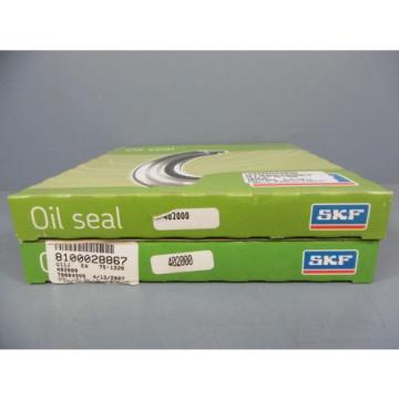 2 Nib SKF 402000 Oil Seal ID 7.0900&#034; OD 8.2500 Width 0.7900