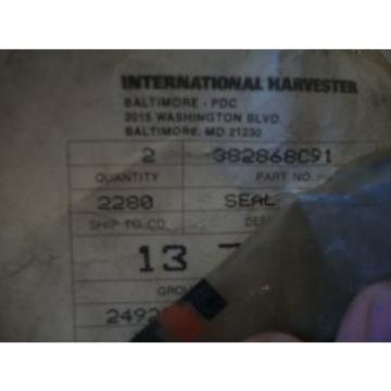 Lot of 2 Navistar International Harvester Oil Seal 382868C91, SKF20055 NOS!