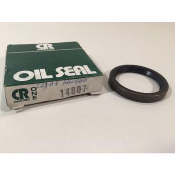 CR SKF 14807 Oil Seal, 1-1/2&#034; ID, 1.874&#034; OD, 1/4&#034; W