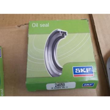 SKF Oil Seal 24659, CR 62x90x8, Lot of 2, CRW1R