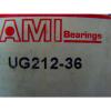 AMI QJ1072N2MA Four point contact ball bearings 176172K UG212-36 Eccentric Collar Bearing 2 1/4&#034;