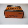 NIB  TAPERED ROLLER BEARINGS MODEL # LM67048 NEW OLD STOCK #2 small image